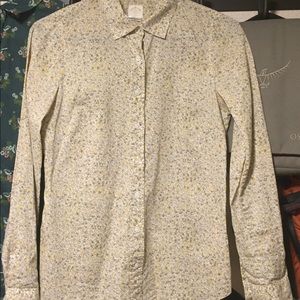 J.Crew Floral Perfect Shirt